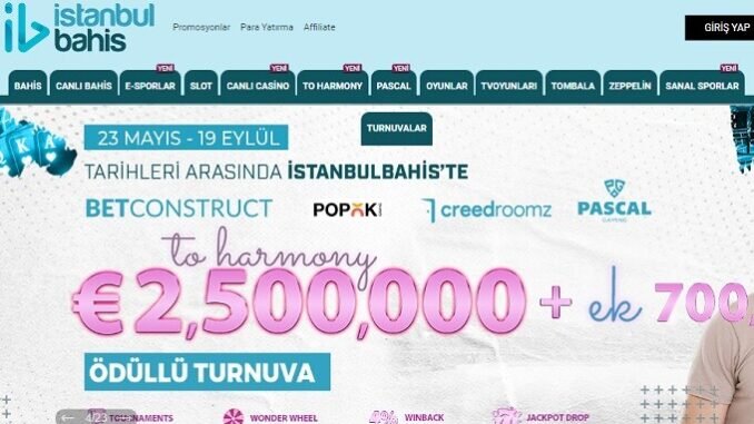 İstanbulBahis Casino Hoş Geldin Bonusu